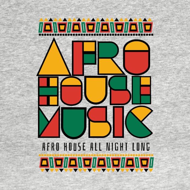 AFRO HOUSE  - Cultured Font (Black) by DISCOTHREADZ 